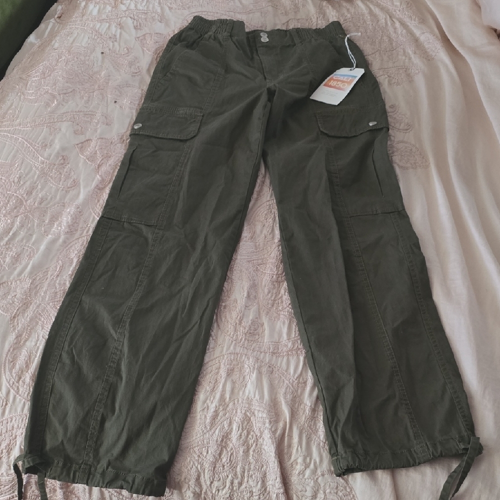 Olive Cargo Pants